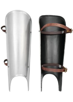 Beinschienen, Paar, 2mm Stahl