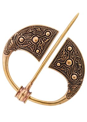 Wikinger Gewandschließe Kilkenny aus Bronze