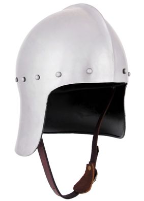 Englischer Bogenschützenhelm, 15. Jh., 1,6 mm Stahl