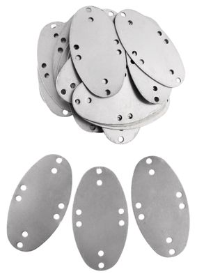 Stahlschuppen für Lamellenrüstung, Visby-Typ, Pack mit 25 Stück