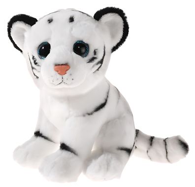 Heunec Misanimo Schneetiger mit Glitzeraugen Größe 23 cm