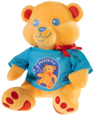 Pustefix Bundle aus Bär + Seifenblasen Größe 22 cm