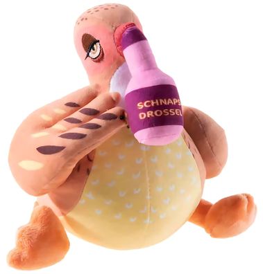 Charaktier Schnapsdrossel Größe 18 cm