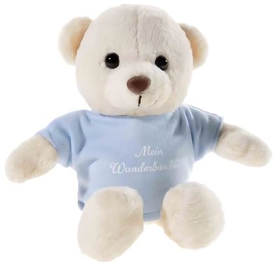 Heunec Wunderbärchen mit Shirt & Druck Größe 11 cm