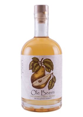 Ole Beern, Williams-Christ-Brand, 40,2%, 0,5l Flasche - Holsteiner Geister
