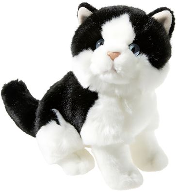 Heunec Misanimo Kätzchen weiß-schwarz Größe 24 cm