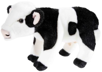 Heunec Alpenwelt Kuh schwarz-weiß Größe 25 cm