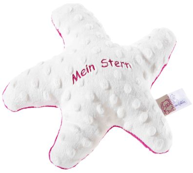 Heunec Stellina Plüschi mit Stickerei hot pink Größe 25 cm