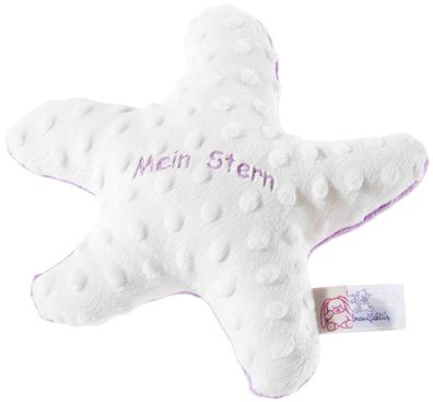 Heunec Stellina Plüschi mit Stickerei mauve Größe 25 cm