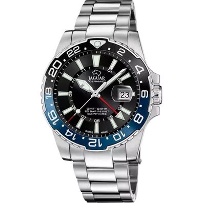 Jaguar - J1011/4 - Armbanduhr - Herren - Quarz - Ceramic GMT