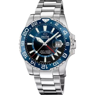 Jaguar - J1011/2 - Armbanduhr - Herren - Quarz - Ceramic GMT