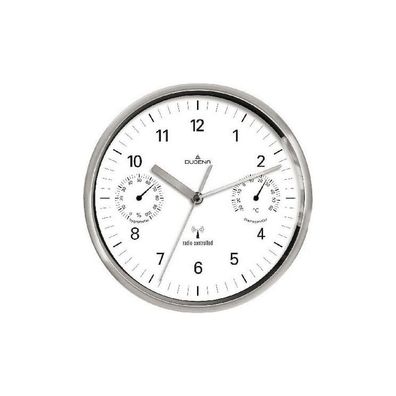 Dugena - 4277392 - Wanduhr - Quarz - Funk - mit Wetterstation