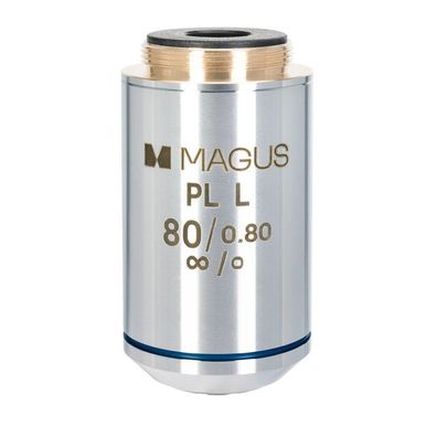 Magus - 83465 - 80PLL 80x/0.80 Plan L WD 1.25mm Objektiv