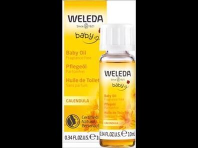 Weleda 3x Calendula Pflegeöl Parfümfrei 10ml