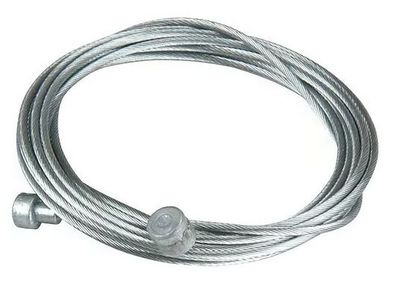 Asista Universal Bremszug Edelstahl 205cm mit 2 Nippel, d= 1,6mm - Retail