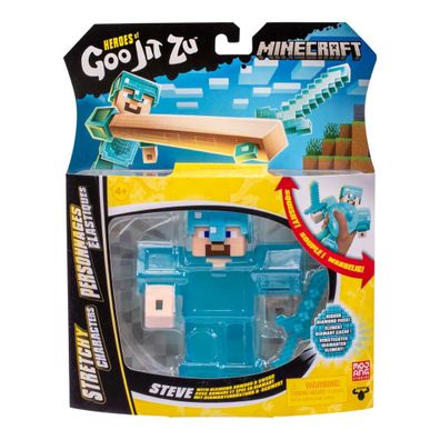 Moose Toys Heroes Of Goo Jit Zu: Minecraft Hero Pack - Steve