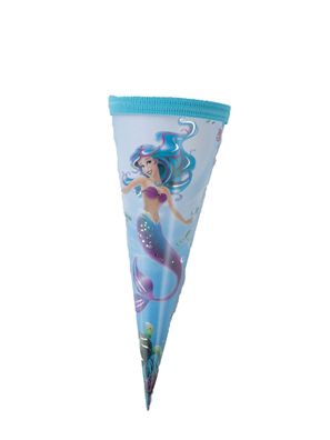 Motiv-Schultüte, Einzelartikel, 22 cm, rund, Tüllverschluss,