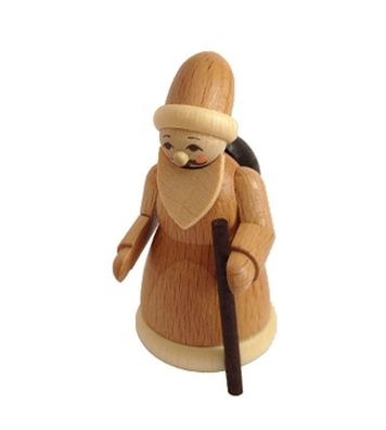 Miniaturfigur Weihnachtsmann natur Höhe=6cm NEU Seiffen Erzgebirge Dekoration Ho