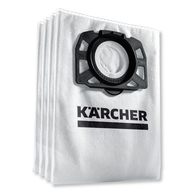 4 Original Kärcher Vlies-Staubsaugerbeutel für WD 4 * EU-I * GR Filtertüten