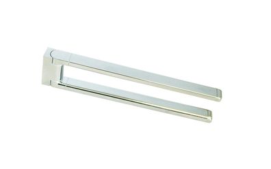VIGOUR Handtuchhalter Derby V3 350 mm 2-armig schwenkbar verchromt | V3DEHH35