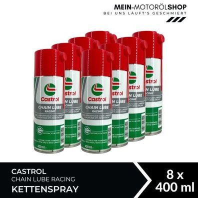Castrol Chain Lube Racing Kettenspray 8x400 ML