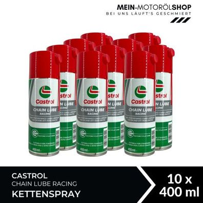 Castrol Chain Lube Racing Kettenspray 10x400 ML