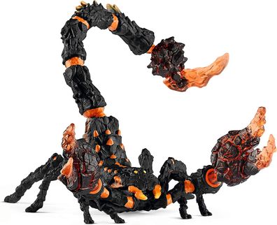 schleich 70142 Lavaskorpion, für Kinder ab 7-12 Jahren, Eldrador Creatures - Spielfig