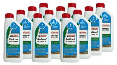 Castrol Radicool NF Premix Go Kühlerfrostschutz (-37 °C) gebrauchsfertig 12x1 Liter