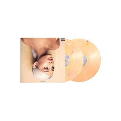 ariana grande sweetener 2lp (peach colored opaque)