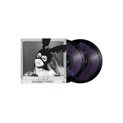 ariana grande dangerous woman 2lp (purple & black swirl)