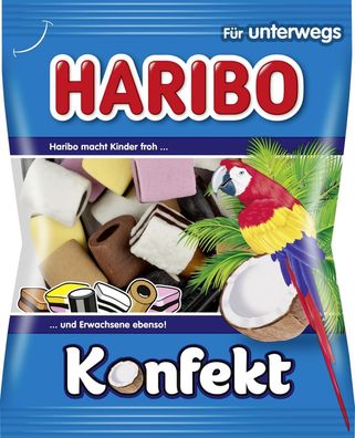 Haribo Konfekt 24 × 100 g (2,4 kg)