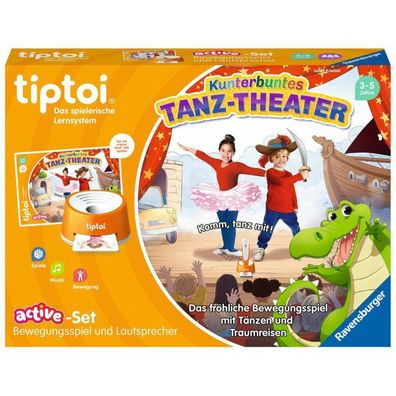 Ravensburger tiptoi ACTIVE Set Kunterbuntes Tanz-Theater