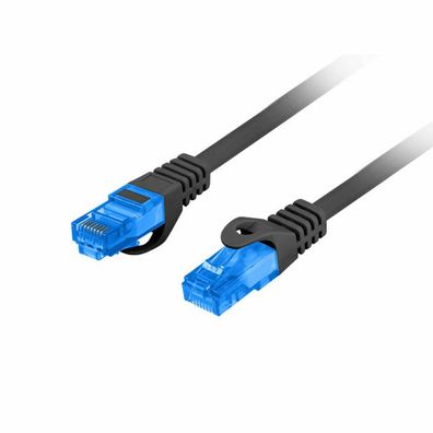 Lanberg Patchcord CAT.6A S/FTP LSZH CCA 3M Schwarz FLUKE ZER