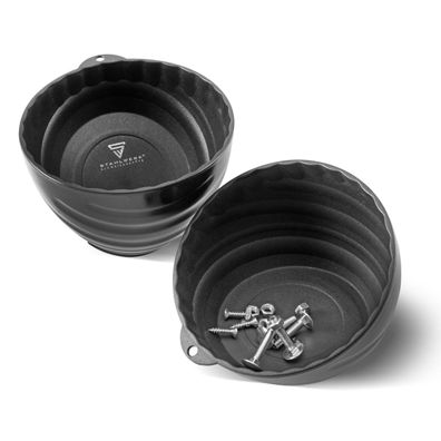 Stahlwerk Magnetschale 6 Zoll aus Kunststoff mit starker Haftkraft 2 Stück