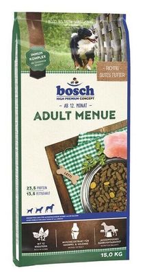15kg Bosch Adult Menue Hundefutter TOP PREIS