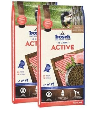 2x15kg Bosch Adult Active * * * TOP PREIS * * *