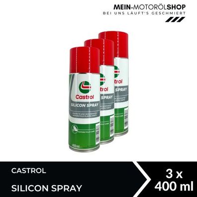 Castrol Silicon Spray 3x400 ML