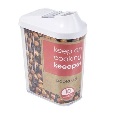 Lebensmittelbehälter Behälter für lose Produkte mit weißem Deckel Paola