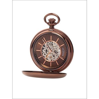 Taschenuhr 51 - Sprungdeckel - mechanisch braun