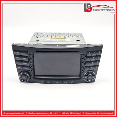 Navigationssystem GPS CD-Radio A2118202897 BE7039 Mercedes CLS C219 CLS 320 CDI