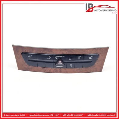 Schalterleiste Warnblinker 2118218558 03752371 Mercedes CLS C219 CLS 320 CDI LK