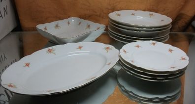 Konvolut 3 Pers Speise- Gedeck von Bavaria