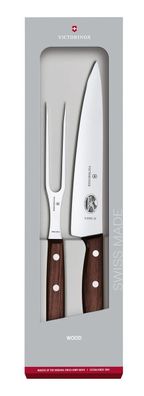 Victorinox Tranchierset "Wood" 2-teilig 114474