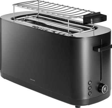 Zwilling Toaster "Enfinigy" 2 Schlitze lang Edelstahl schwarz 304041