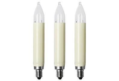 HELLUM Schaftkerzen-Ersatzbirne 3er Blister 411699