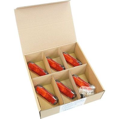 BUSCH &amp; MÜLLER LED-Gepäckträgerrücklicht "Topl 6er-Werkstattv