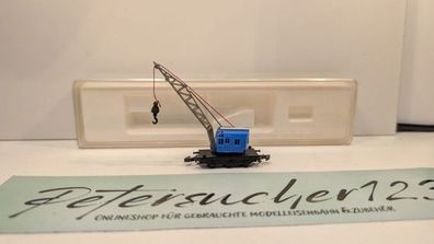 Märklin Z DC 8621 Kranwagen / Kranhaus drehbar / BA 103 / OVP