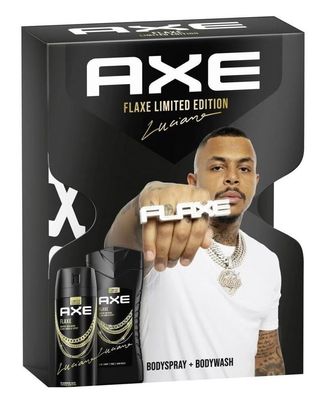 AXE Flaxe Geschenkset Luciano Limited Bodywash 250 ml + Bodyspray 150 ml