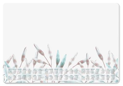 Sigel Schreibunterlage Frosted Leaves HO303