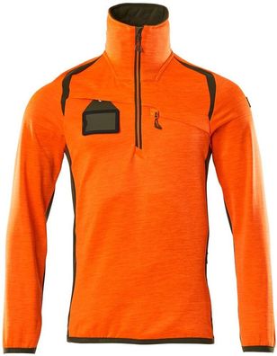 Mascot Fleecepullover mit kurzem Reißverschluss Accelerate Safe 19303-316